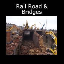 Rail Road and Bridge Demolition