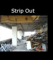 Strip out works of buildings